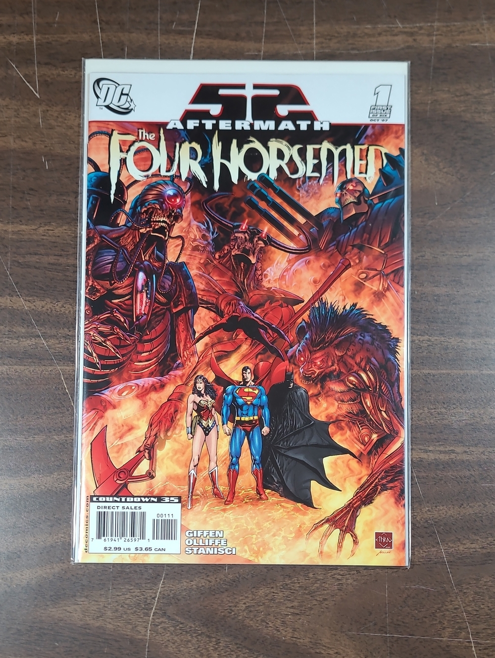 DC 52 Aftermath: The Four Horsemen #1 Comic Book October 1997 Bagged